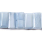 15x7mm Owyhee Denim Blue Opal Emerald Cut Beads 7.75 inch 28 pieces - Beadsofcambay.com