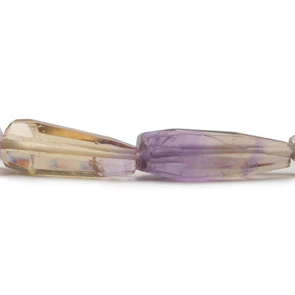 15x8-22x8mm Ametrine Faceted Nuggets 17 inch 27 pieces - Beadsofcambay.com