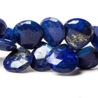 16-18mm Lapis Lazuli Heart Briolette 8 inch 28 pieces - Beadsofcambay.com