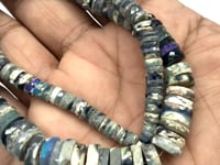 BeadsofCambay 4-12.5mm Australian Opal Faceted Heshi Beads 16 inch 178 pieces AAA