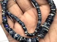 Beadsofcambay 4.5-12.5mm Australian Opal Faceted Heshi Beads 16 inch 212 pieces AAA View 1