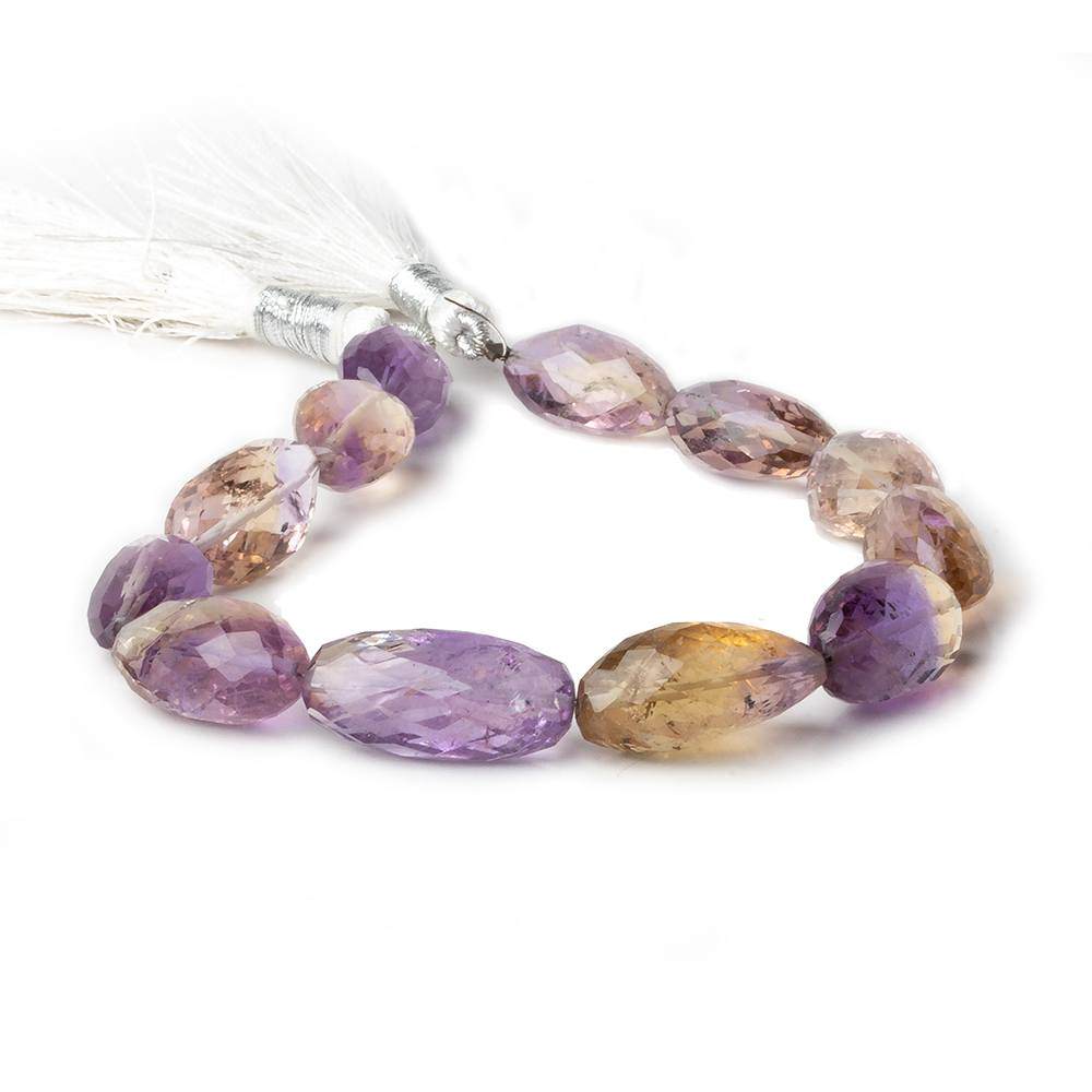 16.5x10-20x10mm Ametrine Faceted Nugget Beads 8.5 Inch 12 pieces A - Beadsofcambay.com