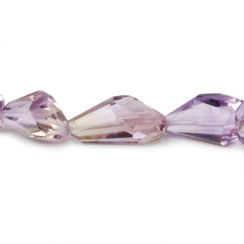 16x11-20x11.5mm Ametrine Faceted Nugget Beads 16 inch 23 pieces AAA - Beadsofcambay.com