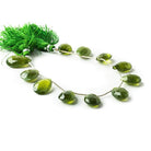 16x11-22x13mm Idocrase Pear Briolette - Beadsofcambay.com