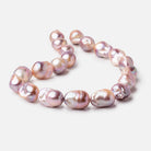 16x13-21x16mm Tri-Color Ultra Baroque Freshwater Pearls 15.5 inch 20 pieces AA - Beadsofcambay.com