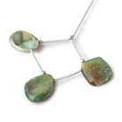 17-19mm Multi Green Drusy Bead Set of 3 pieces - Beadsofcambay.com