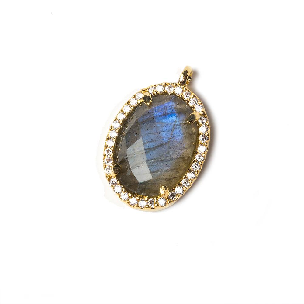 BeadsofCambay Labradorite Bezels