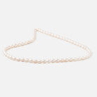 5x4mm Cream Large Hole Oval Freshwater Pearls 1.5mm drill hole 15 inch 64 pcs - BeadsofCambay.com