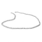 BeadsofCambay 2mm Mystic White Topaz microfaceted rondelle beads 13 inch 180 pieces