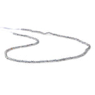 Beadsofcambay 2mm Mystic Periwinkle Blue Topaz micro faceted rondelle beads 13 inch 180 pieces View 1