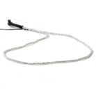 1.8mm Blue Grey Australian Opal faceted round beads 13 inch 180 pieces - Beadsofcambay.com