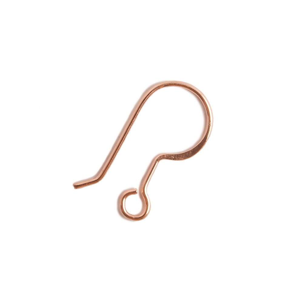 18mm Sheperd's Hook Copper EarWire 50 pieces - Beadsofcambay.com