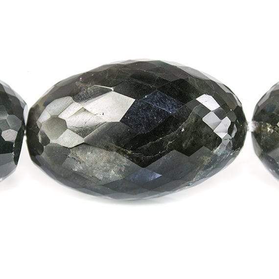 18x12-25x16mm Moss Aquamarine faceted nugget 15.5 inch 19 Beads - Beadsofcambay.com