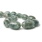 18x12-25x16mm Moss Aquamarine faceted nugget 15.5 inch 19 Beads - Beadsofcambay.com