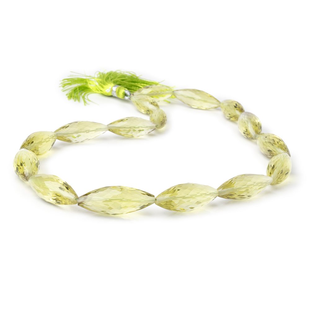 18x8-29x11mm Bi-Color Quartz Faceted Marquise Beads 16 inch 16 pieces AA - Beadsofcambay.com