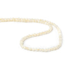 Beadsofcambay 3mm Cream Moonstone microfaceted round beads 13 inch 100 pieces