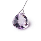 19mm Pink Amethyst Faceted Heart Focal 1 Bead AAA - Beadsofcambay.com