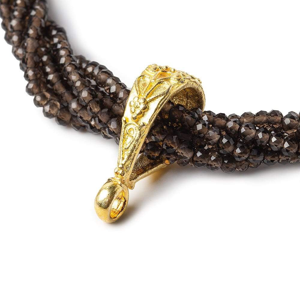 19x10x6mm Vermeil Bail 1 Finding - Beadsofcambay.com