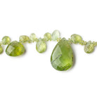 2-23x15mm Peridot Multiple Shape Beads 16 inch 153 pieces - Beadsofcambay.com