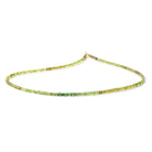 2-2.5mm Green & Brown Apatite Plain Rondelle Beads 16 inch 265 pieces - Beadsofcambay.com