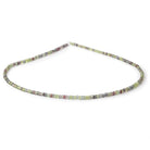 2-2.7mm Multi Color Sapphire Plain Rondelle Beads 15 inch 245 pieces - Beadsofcambay.com