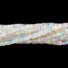 2-3.5mm Pale Ethiopian Opal Plain Rondelle Beads 18 inch 280 pieces - Beadsofcambay.com