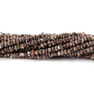 2-3mm Chocolate Brown Diamond crystal nugget beads 15 inch 220 pcs - Beadsofcambay.com