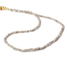 2-4.5mm Canary & Platinum Diamond crystal nugget beads 15 inch 225 pieces - Beadsofcambay.com