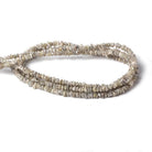 2-4.5mm Canary & Platinum Diamond crystal nugget beads 15 inch 225 pieces - Beadsofcambay.com