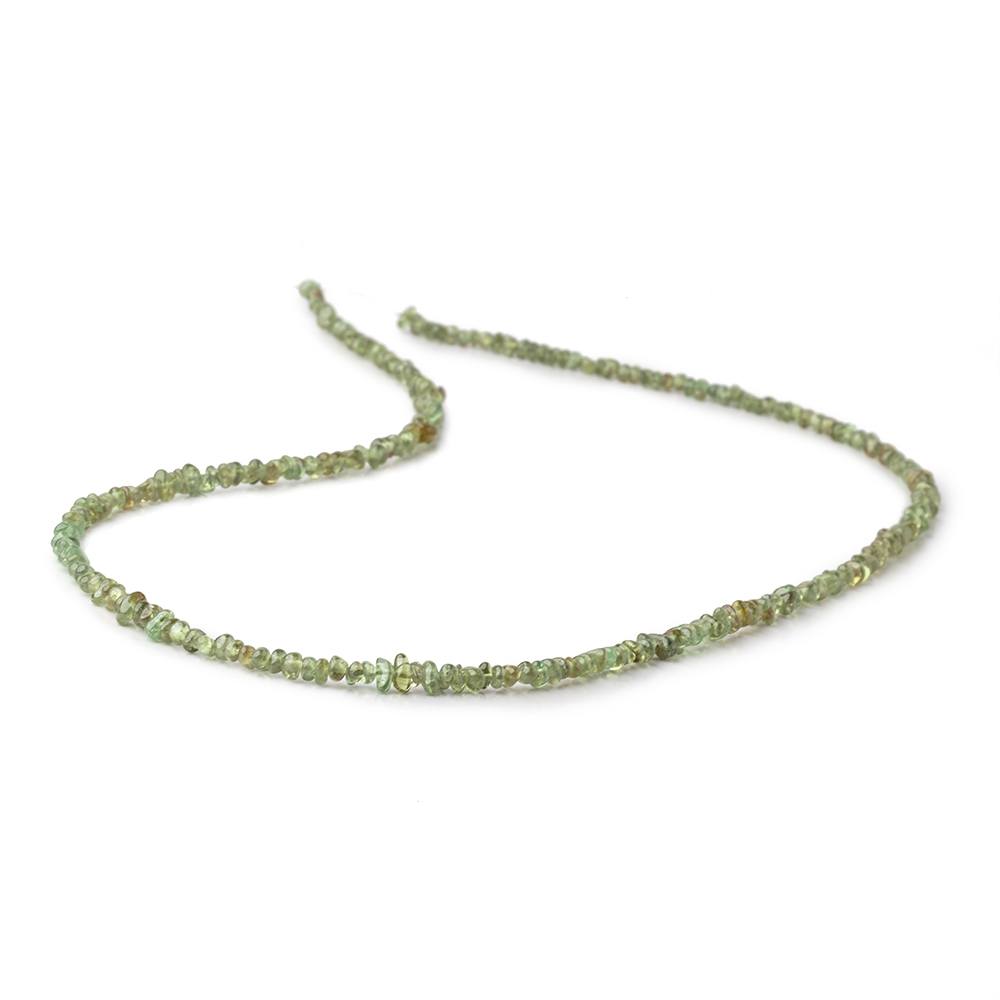 2-4mm Demantoid Garnet Plain Nugget Beads 18 inch 230 pieces - Beadsofcambay.com