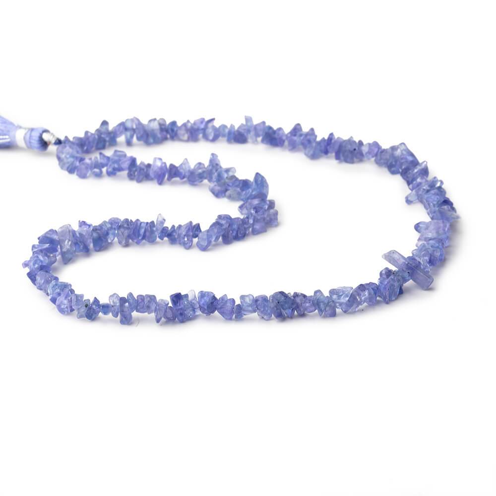 2-4mm Tanzanite Chip Beads 14 inch 200 pieces - Beadsofcambay.com