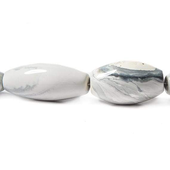 20-33mm Australian Blue Opal Plain Nugget Beads 17 inch 19 pieces - Beadsofcambay.com