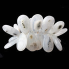 20.5x15-26x16mm Solar Quartz Plain Pear Beads 6.5 inch 27 pieces - Beadsofcambay.com