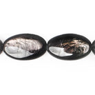 20x12mm Hypersthene plain oval beads 16 inch 20 pieces AA - Beadsofcambay.com
