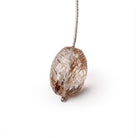 21x14mm Rutilated Quartz Faceted Nugget Focal Bead 1 piece - Beadsofcambay.com