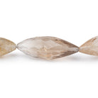 21x9-35x12mm Rutilated Quartz Faceted Marquise Beads 16 inch 16 pieces AA - Beadsofcambay.com
