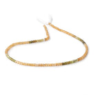 2.2mm Multi Color Tourmaline Micro Faceted Cube Beads 12.5 inch 140 pieces - Beadsofcambay.com