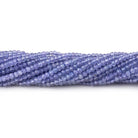 2.2mm Tanzanite Micro Faceted Rondelle Beads 12.5 inch 180 pieces AA - Beadsofcambay.com