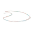 2.4mm Multi Beryl Micro Faceted Rondelle Beads 12.5 inch 164 pieces - Beadsofcambay.com