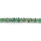 2.5-3.5mm Emerald faceted rondelle beads 16 inches 236 pieces A - Beadsofcambay.com