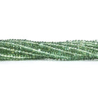 2.5-3mm Green Apatite plain rondelle 13 inch 172 Beads - Beadsofcambay.com