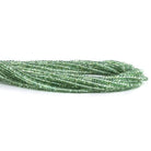 2.5-3mm Green Apatite plain rondelle 13 inch 172 Beads - Beadsofcambay.com