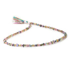2.5-3mm Multi Color Sapphire Polished Chip Beads 16 inch 244 pieces - Beadsofcambay.com