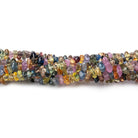 2.5-3mm Multi Color Sapphire Polished Chip Beads 16 inch 244 pieces - Beadsofcambay.com