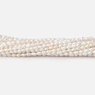 2.5-3mm Off White Petite Baroque Freshwater Pearls 15.5 inch 132 Beads AA - Beadsofcambay.com