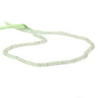 2.5-3mm Prehnite Faceted Rondelle 13.5 inch 163 Beads - Beadsofcambay.com