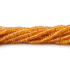 2.5-3mm Spessartite Plain Rondelle Beads 18 inch 300 pieces - Beadsofcambay.com