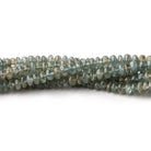 2.5-4mm Indicolite Tourmaline Plain Rondelle Beads 17 inch 212 pieces - Beadsofcambay.com