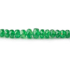 2.5-5.5mm Tsavorite Garnet Faceted Rondelle Beads 16 inch 184 pieces AA - Beadsofcambay.com