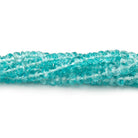 2.5-5mm Apatite faceted rondelle Beads 16 inch 172 pieces AA - Beadsofcambay.com